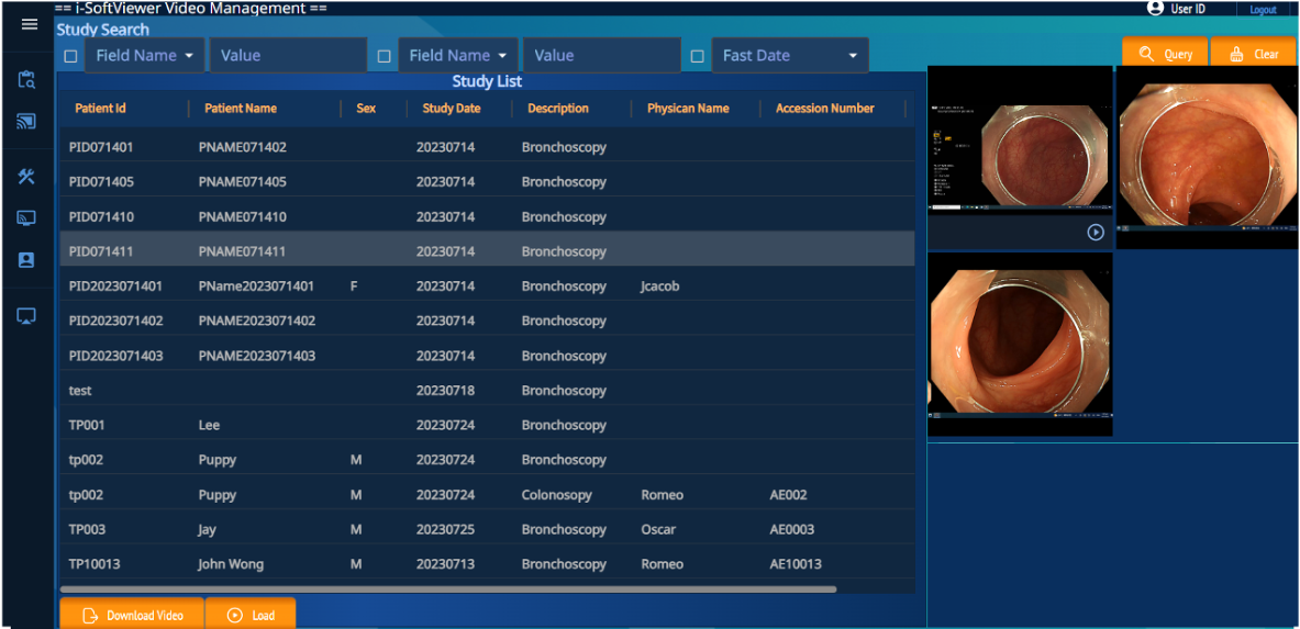 home page